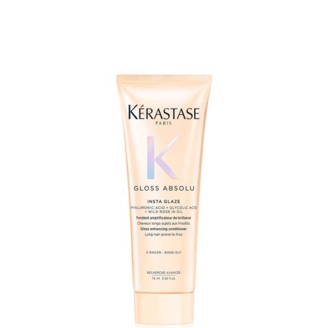 Kerastase Gloss Absolu Tüm Saç Tipleri İçin Glikolik Asit, Hyaluronik Asit ve Yabani Gül Özlü Saç Kremi 75 ml